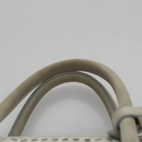 PRADA Bijoux Hand Bag Canvas 2way Gray Auth 113442 - Picture 9 of 16